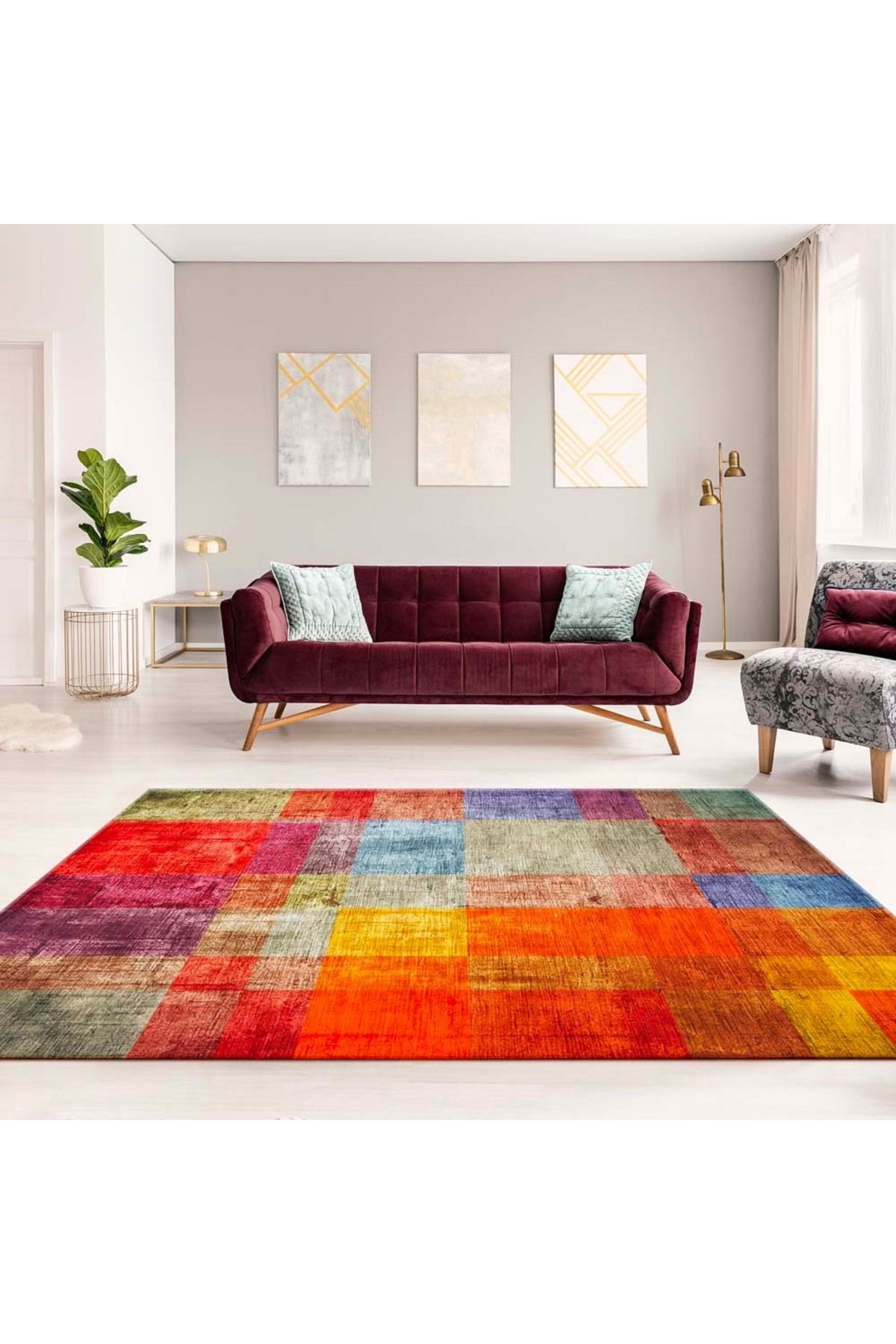 Patchwork%20Desen%20Dekoratif%20Baskı%20Makina%20Halısı%20I%20OEKO-TEX®%20I%20Yıkanabilir,%20Antibakteriyel%20ve%20Antialerjik